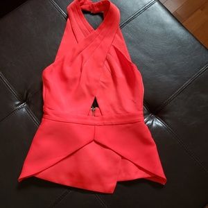 BCBGMAXAZRIA red top